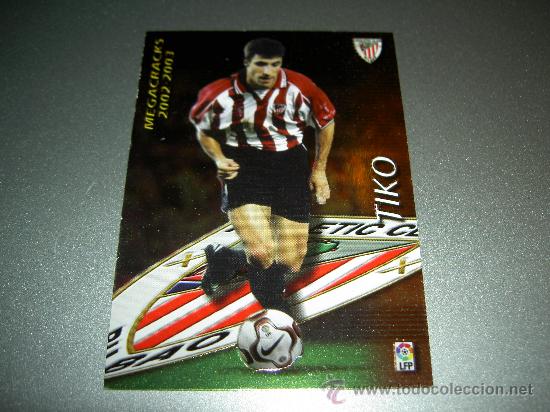Figurine di Calcio: MEGACRACK 374 TIKO ATHLETIC BILBAO CROMOS MEGACRACKS LIGA FUTBOL 2002-2003 02-03 PANINI