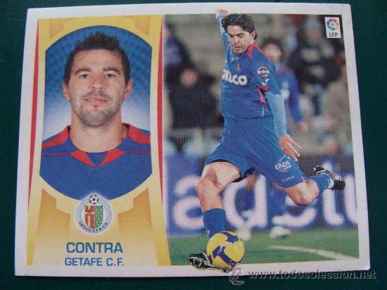 Fu&szlig;ball-Sticker: CROMO DE LA LIGA 2009 - 2010. GETAFE CLUB DE F&Uacute;TBOL / 7 B CONTRA. EDICIONES ESTE.