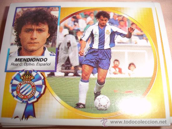 Cromos de f&uacute;tbol: ESTE 94-95 MENDIONDO - Foto 1