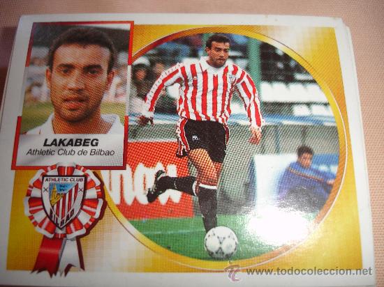 Cromos de f&uacute;tbol: ESTE 94-95 LAKABEG ATHLETIC - Foto 1