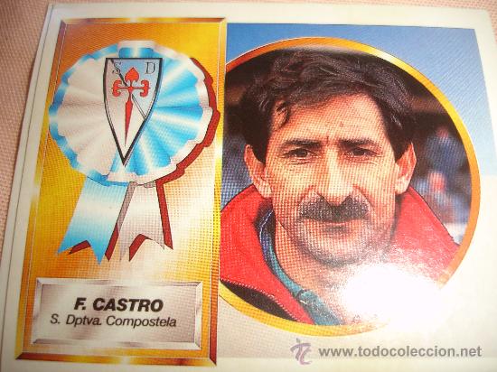 Cromos de f&uacute;tbol: ESTE 94-95 CASTRO SANTOS COMPOSTELA - Foto 1