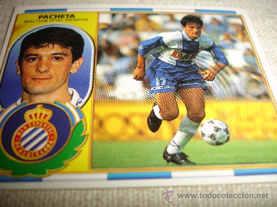 Cromos de f&uacute;tbol: ESTE 96-96  PACHETA ESPANYOL - Foto 1
