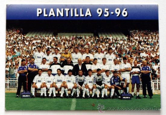 Plantilla real madrid 1995