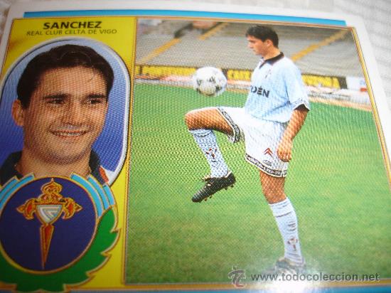 Cromos de f&uacute;tbol: ESTE 96-97  SANCHEZ CELTA - Foto 1