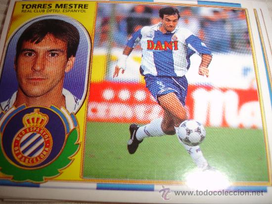 Cromos de f&uacute;tbol: ESTE 96-97 TORRES MESTRE - Foto 1