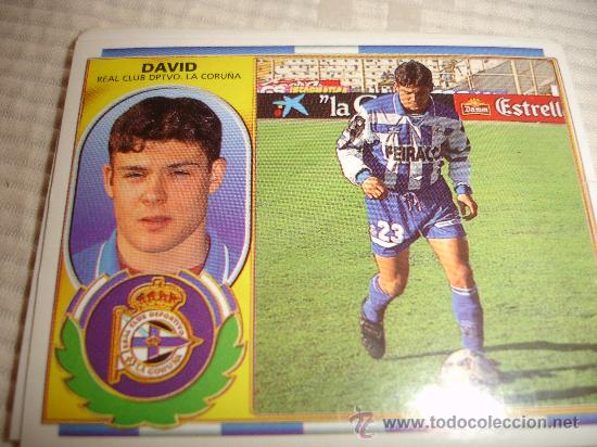 Cromos de f&uacute;tbol: ESTE 96-97 DAVID DEPORTIVO - Foto 1