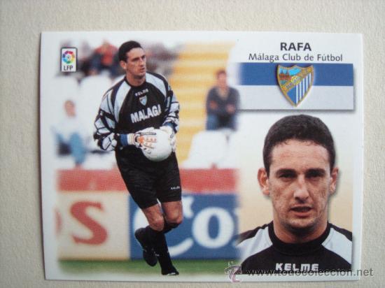 Cromos de f&uacute;tbol: ESTE 99-00 RAFA MALAGA 1999-2000 NUEVO - Foto 1