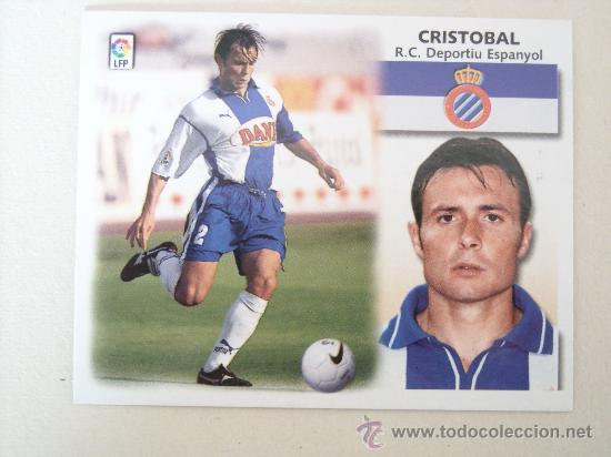 Cromos de f&uacute;tbol: ESTE 99-00  CRISTOBAL  ESPANYOL  1999-2000  NUEVO - Foto 1