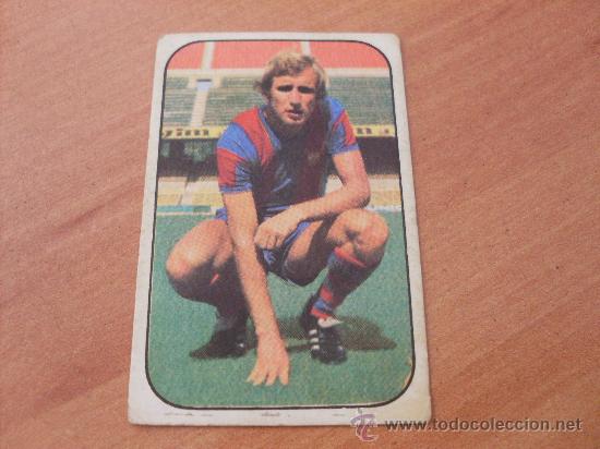 Cromos de f&uacute;tbol: REXACH BARCELONA . TEP 76 - 77 ED. ESTE - Foto 1