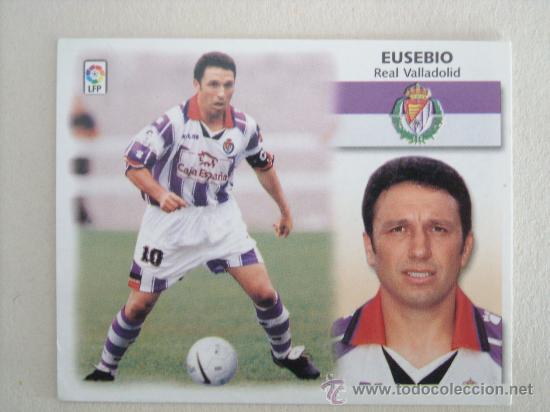 Cromos de f&uacute;tbol: ESTE 99-00  EUSEBIO  VALLADOLID  1999-2000  NUEVO - Foto 1