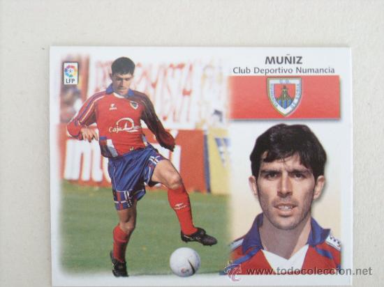 Cromos de f&uacute;tbol: ESTE 99-00  MU&Ntilde;IZ  NUMANCIA  1999-2000  NUEVO - Foto 1