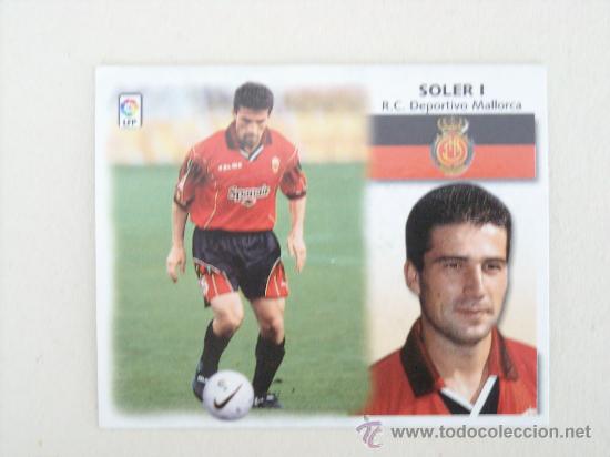 Cromos de f&uacute;tbol: ESTE 99-00  SOLER I  MALLORCA  1999-2000  NUEVO - Foto 1