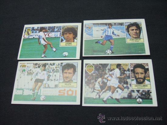 Figurine di Calcio: LOTE 4 CROMOS - LIGA 84-85 - EDICIONES ESTE -