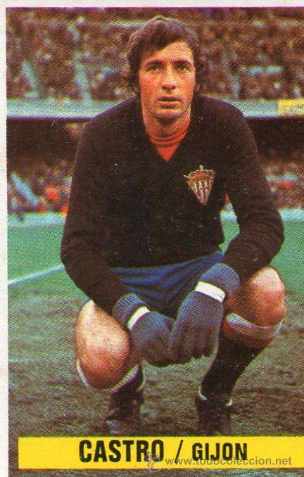 Cromos de f&uacute;tbol: CASTRO (SPORTING) - EDICIONES ESTE 74/75 - NUNCA PEGADO. - Foto 1