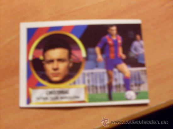 Cromos de f&uacute;tbol: BARCELONA 88 - 89 ESTE . CRISTOBAL N&ordm; 5B - Foto 1