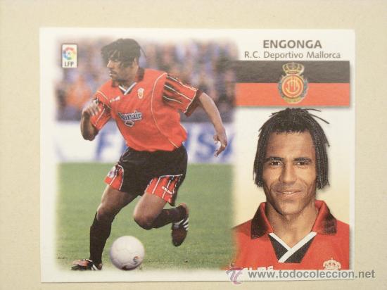 Cromos de f&uacute;tbol: ESTE 99-00  ENGONGA  MALLORCA 1999-2000 NUEVO - Foto 1