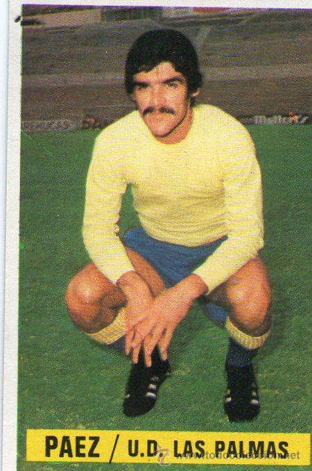 Cromos de f&uacute;tbol: PAEZ (LAS PALMAS) - EDICIONES ESTE 74/75 - NUNCA PEGADO. - Foto 1