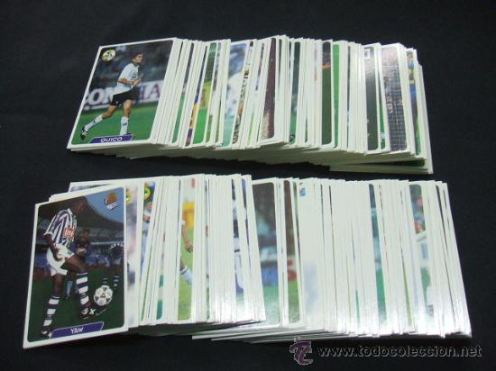 Figurine di Calcio: LOTE 299 CROMOS - LAS FICHAS DE LA LIGA 95-96 - POSIBILIDAD DE VENDERLOS SUELTOS -
