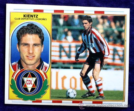 Cromos de f&uacute;tbol: Logro&ntilde;es - KIENTZ - 1996-1997, 96-97 - Ediciones Este - Nunca Pegado - - Foto 1