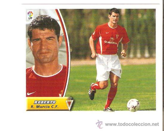 Cromos de f&uacute;tbol: EDICIONES ESTE 2003-2004 ROBERTO (MURCIA) COLOCA - Foto 1