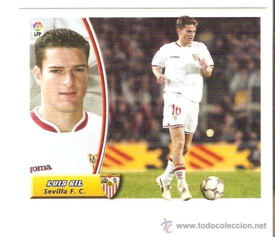 Cromos de f&uacute;tbol: EDICIONES ESTE 2003-2004 LUIS GIL (SEVILLA) COLOCA - Foto 1