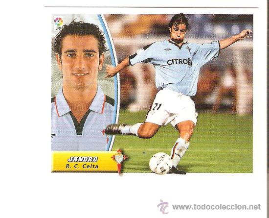 Cromos de f&uacute;tbol: EDICIONES ESTE 2003-2004 JANDRO (CELTA) COLOCA - Foto 1