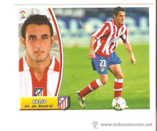 Cromos de f&uacute;tbol: EDICIONES ESTE 2003-2004 ORTIZ (AT.MADRID) COLOCA - Foto 1