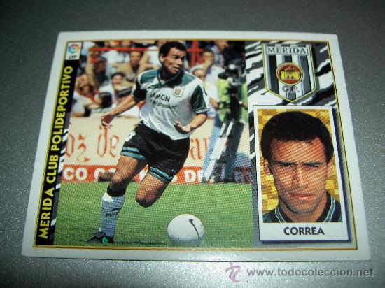 Fu&szlig;ball-Sticker: CROMO CORREA MERIDA CROMOS ALBUM LIGA FUTBOL EDICIONES ESTE 1997-1998 97-98