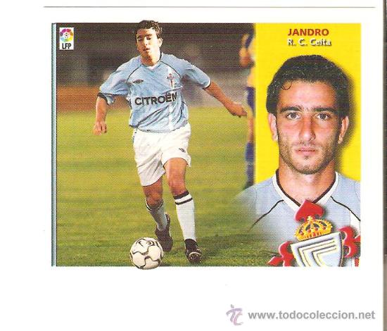 Cromos de f&uacute;tbol: EDICIONES ESTE 2002-2003 JANDRO (CELTA) COLOCA - Foto 1