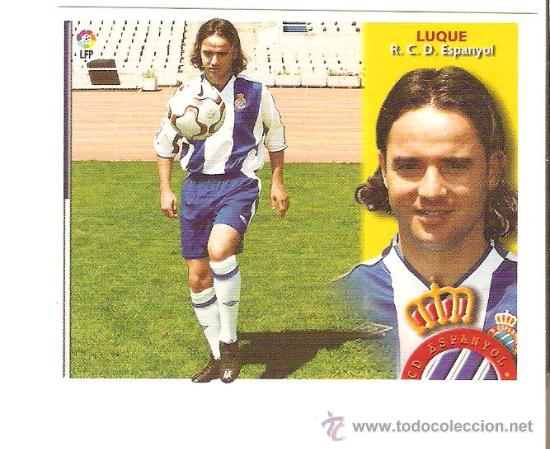 Cromos de f&uacute;tbol: EDICIONES ESTE 2002-2003 LUQUE (ESPA&Ntilde;OL) COLOCA - Foto 1
