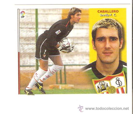 Cromos de f&uacute;tbol: EDICIONES ESTE 2002-2003 CABALLERO (SEVILLA) COLOCA - Foto 1