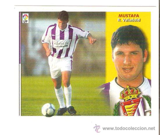 Cromos de f&uacute;tbol: EDICIONES ESTE 2002-2003 MUSTAFA (VALLADOLID) COLOCA - Foto 1