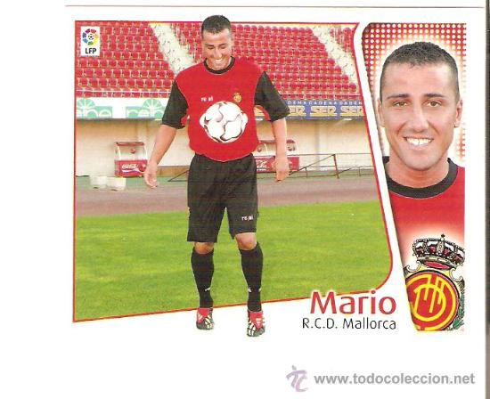 Cromos de f&uacute;tbol: EDICIONES ESTE 2004-2005 MARIO (MALLORCA) BAJA - Foto 1