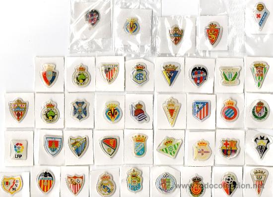 escudos de los equipos de la liga de fútbol - - Comprar Cromos de Fútbol antiguos en todocoleccion - 24197635