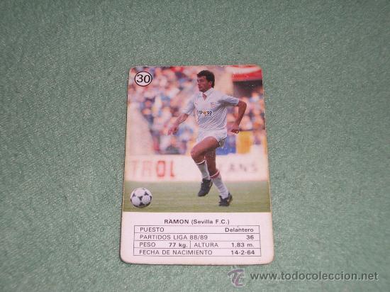Cromos de f&uacute;tbol: Cromo de Ram&oacute;n (Sevilla) - Foto 1