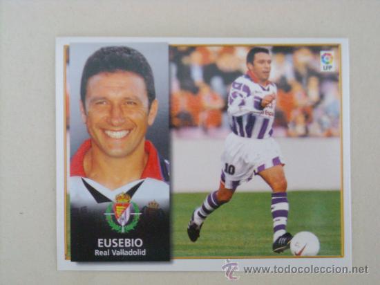 Cromos de f&uacute;tbol: ESTE 98-99 EUSEBIO VALLADOLID 1998-1999 NUEVO - Foto 1