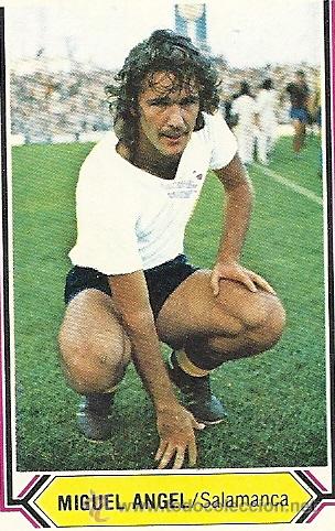Figurine di Calcio: EDICIONES ESTE. LIGA 80-81 NUEVO. MIGUEL ANGEL-U.D. SALAMANCA ULTIMOS FICHAJES N&ordm; 5