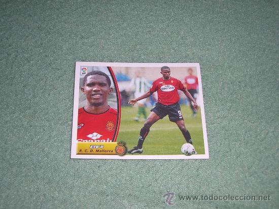 Cromos de f&uacute;tbol: CROMO EDICIONES ESTE ETOO 2003/2004  ETO&acute;O  (MALLORCA) - Foto 1