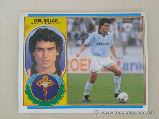 Cromos de f&uacute;tbol: ESTE 96-97   DEL SOLAR   CELTA  1996-1997 NUEVO - Foto 1