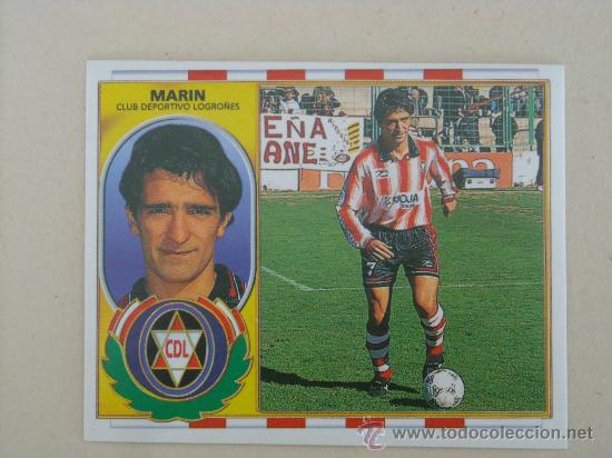 Cromos de f&uacute;tbol: ESTE 96-97 MARIN LOGRO&Ntilde;ES 1996-1997 NUEVO - Foto 1