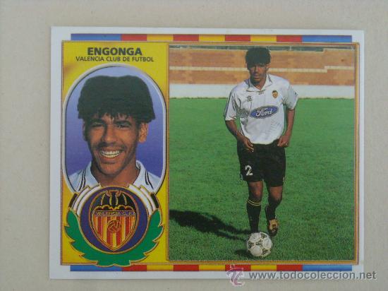 Cromos de f&uacute;tbol: ESTE 96-97   ENGONGA   VALENCIA 1996-1997 NUEVO - Foto 1