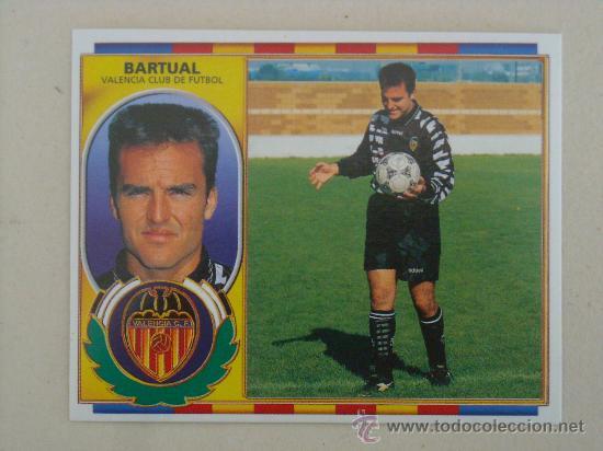 Cromos de f&uacute;tbol: ESTE 96-97   BARTUAL   VALENCIA 1996-1997 NUEVO - Foto 1