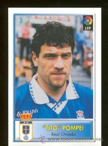 Cartes &agrave; collectionner de Football: CROMO DE FUTBOL LIGA 97-98 BOLLYCAO  N&ordm; 247 TITO PONPEI REAL OVIEDO