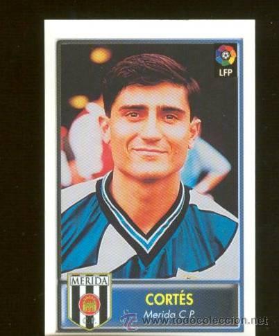 Cartes &agrave; collectionner de Football: CROMO DE FUTBOL LIGA 97-98 BOLLYCAO  N&ordm; 246 CORTES MERIDA C.P