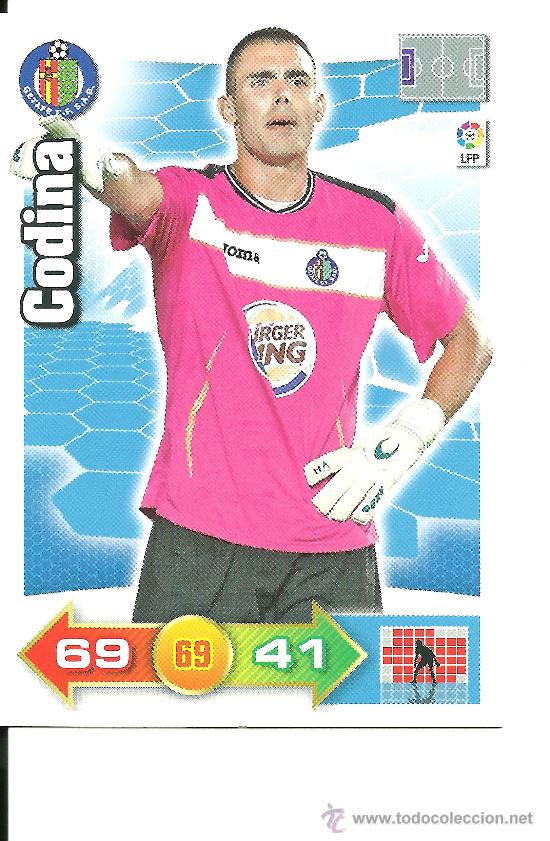 Cromos de f&uacute;tbol: ADRENALYN 2010-2011 PANINI - CODINA (GETAFE) - Foto 1