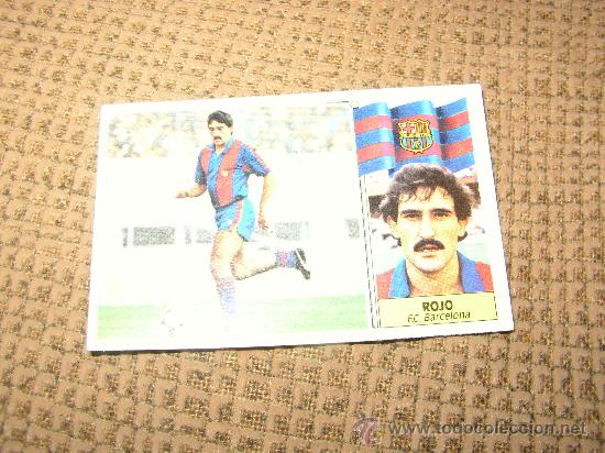 Cromos de f&uacute;tbol: Liga 86-87 ROJO