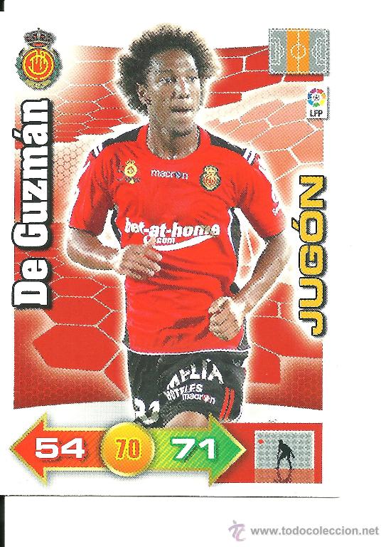 Cromos de f&uacute;tbol: ADRENALYN 2010-2011 PANINI - DE GUZMAN (MALLORCA) - Foto 1