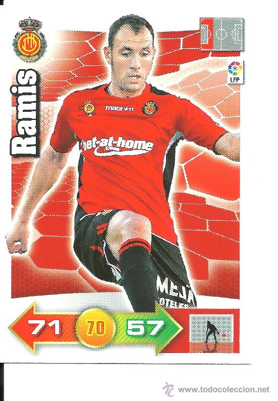 Cromos de f&uacute;tbol: ADRENALYN 2010-2011 PANINI - RAMIS (MALLORCA) - Foto 1