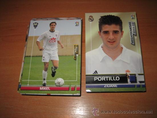 Football Stickers: MEGA FICHAS 2003-2004 A 1&euro; UNIDAD