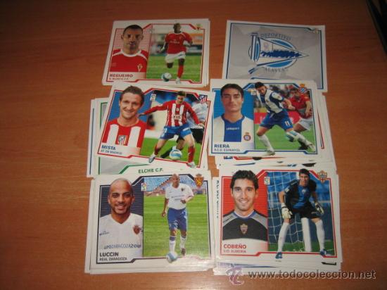 Football Stickers: LIGA 2007-2008  A 1&euro; UNIDAD